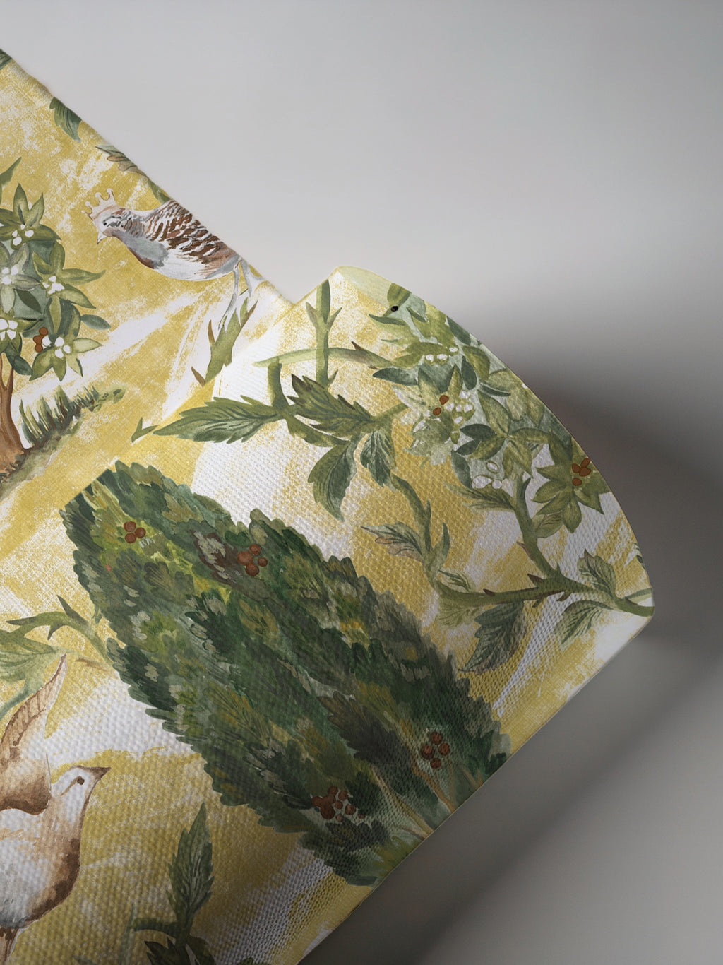 Cypress and Swallows | Bird Wallpaper Design