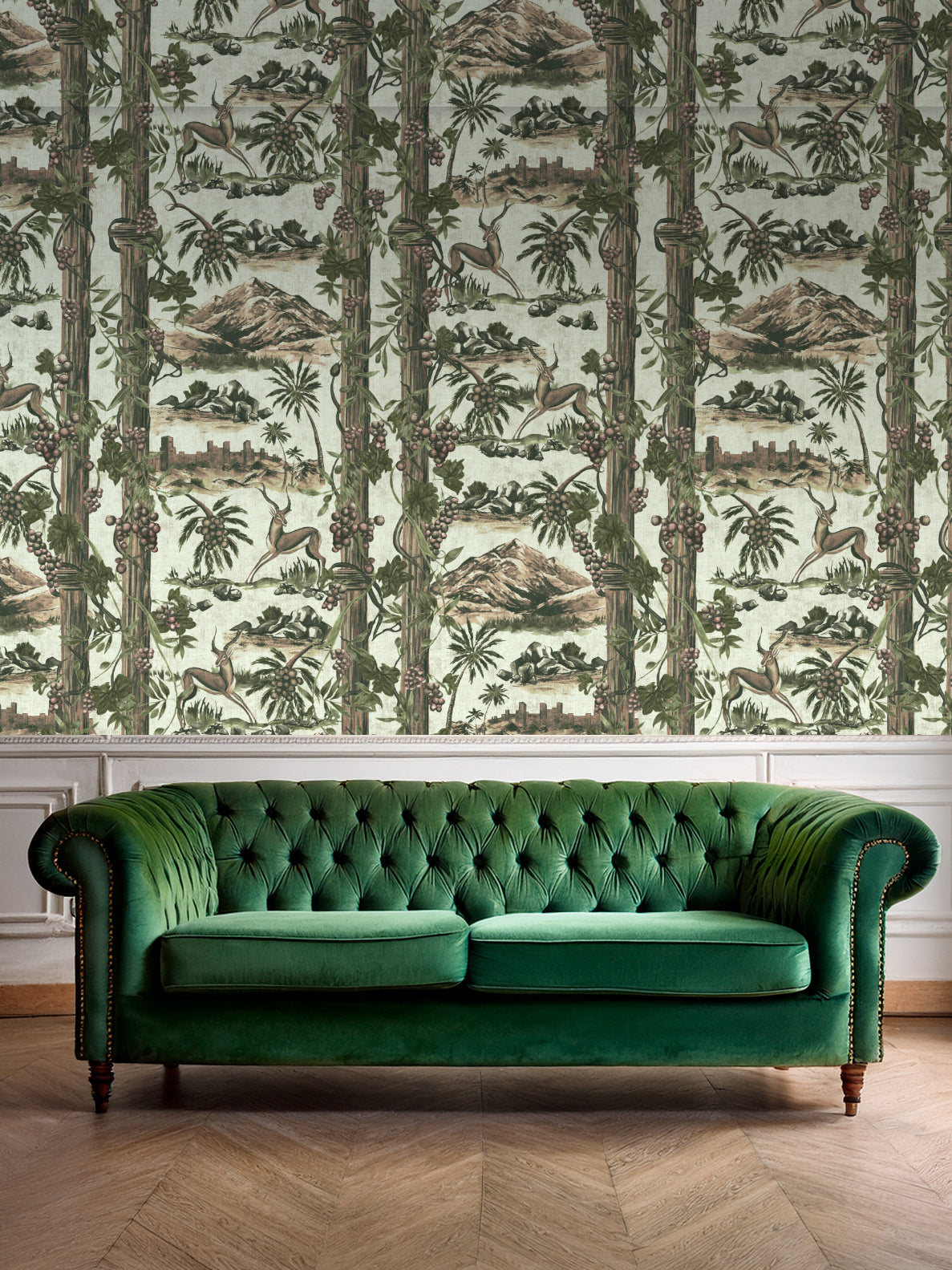 Pillars and Vines Wallpaper | Landscape Wallpaper Design