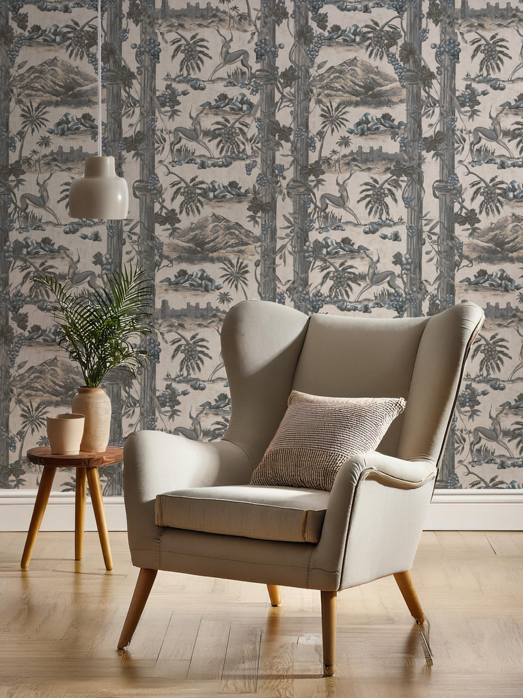 Pillars and Vines Wallpaper | Landscape Wallpaper Design