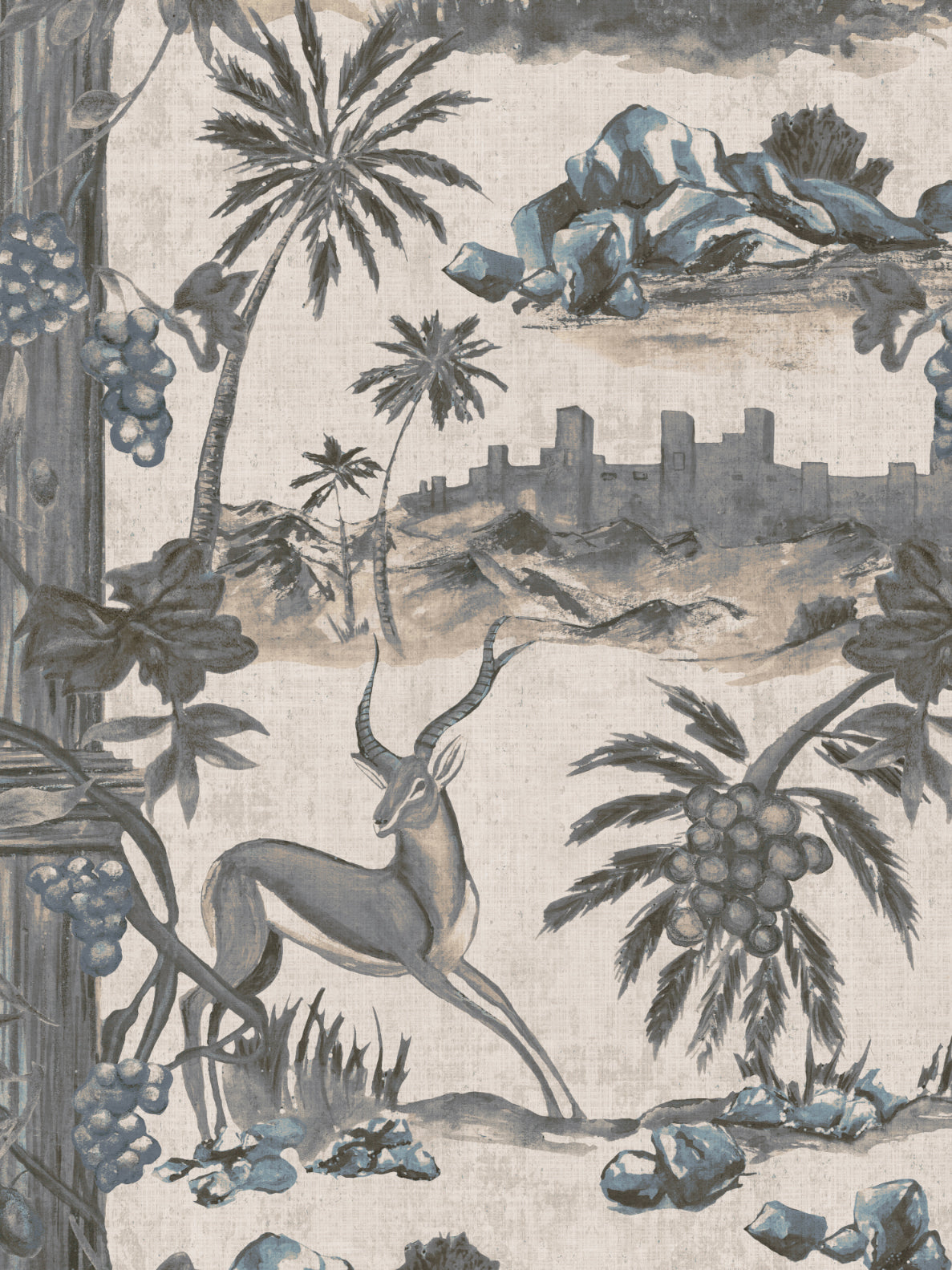 Pillars and Vines Wallpaper | Landscape Wallpaper Design