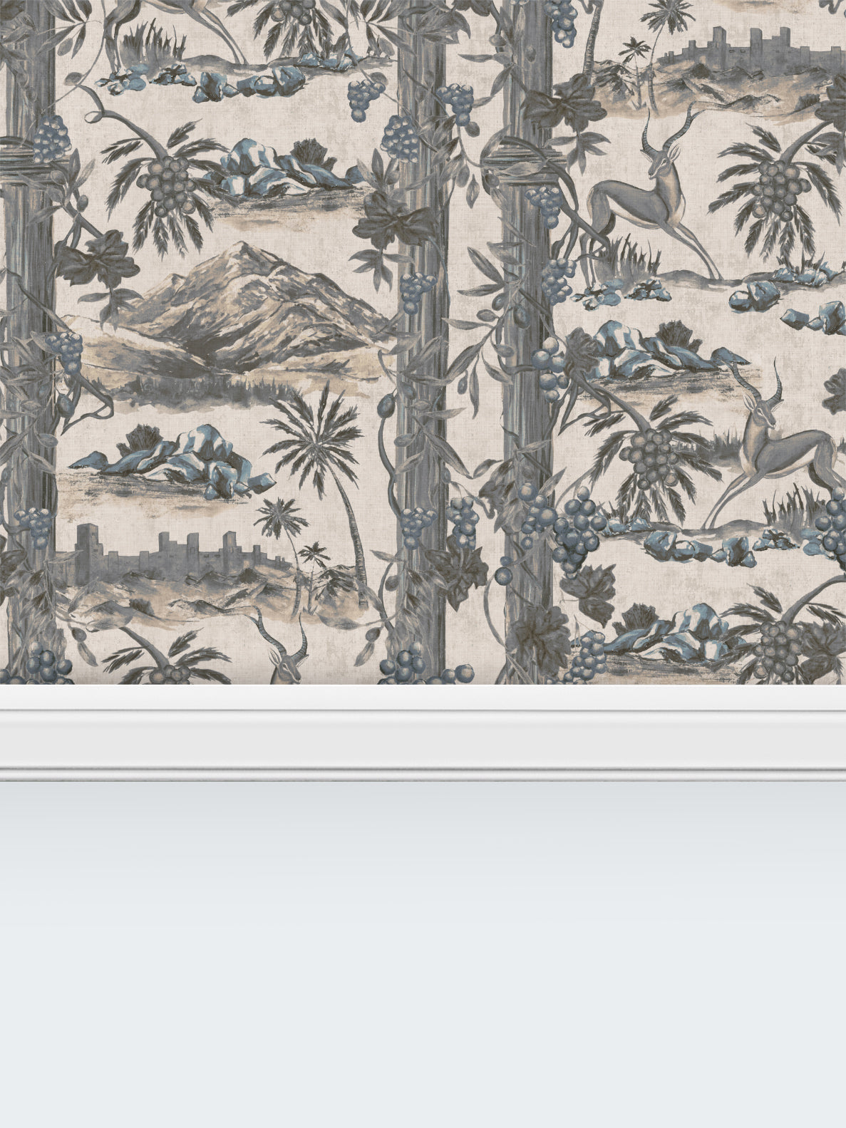 Pillars and Vines Wallpaper | Landscape Wallpaper Design