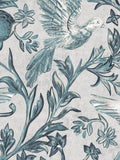 Pomegranate Grove Wallpaper | Floral & Bird Wallpaper
